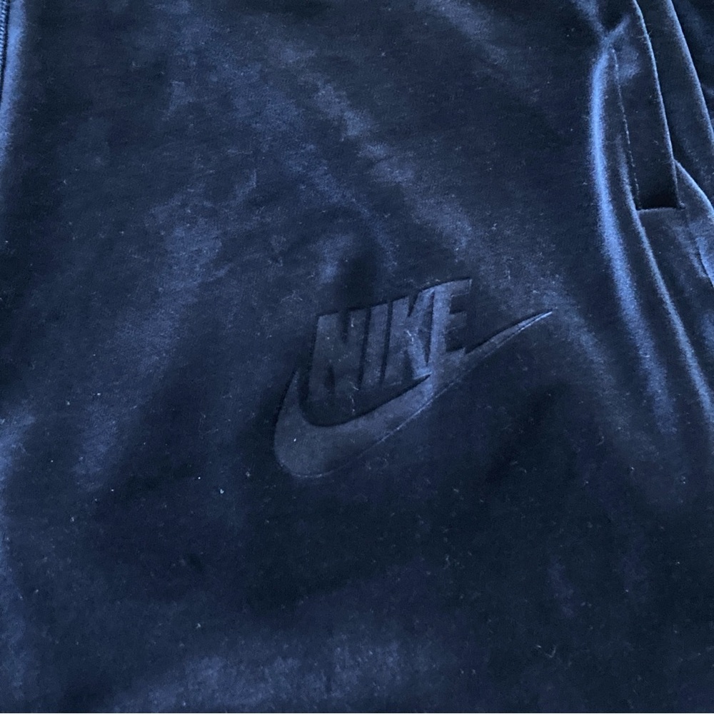 Nike Mens Joogers Sweatpants Casual Stretch Velvet Blue Sz XXL - Picture 8 of 15